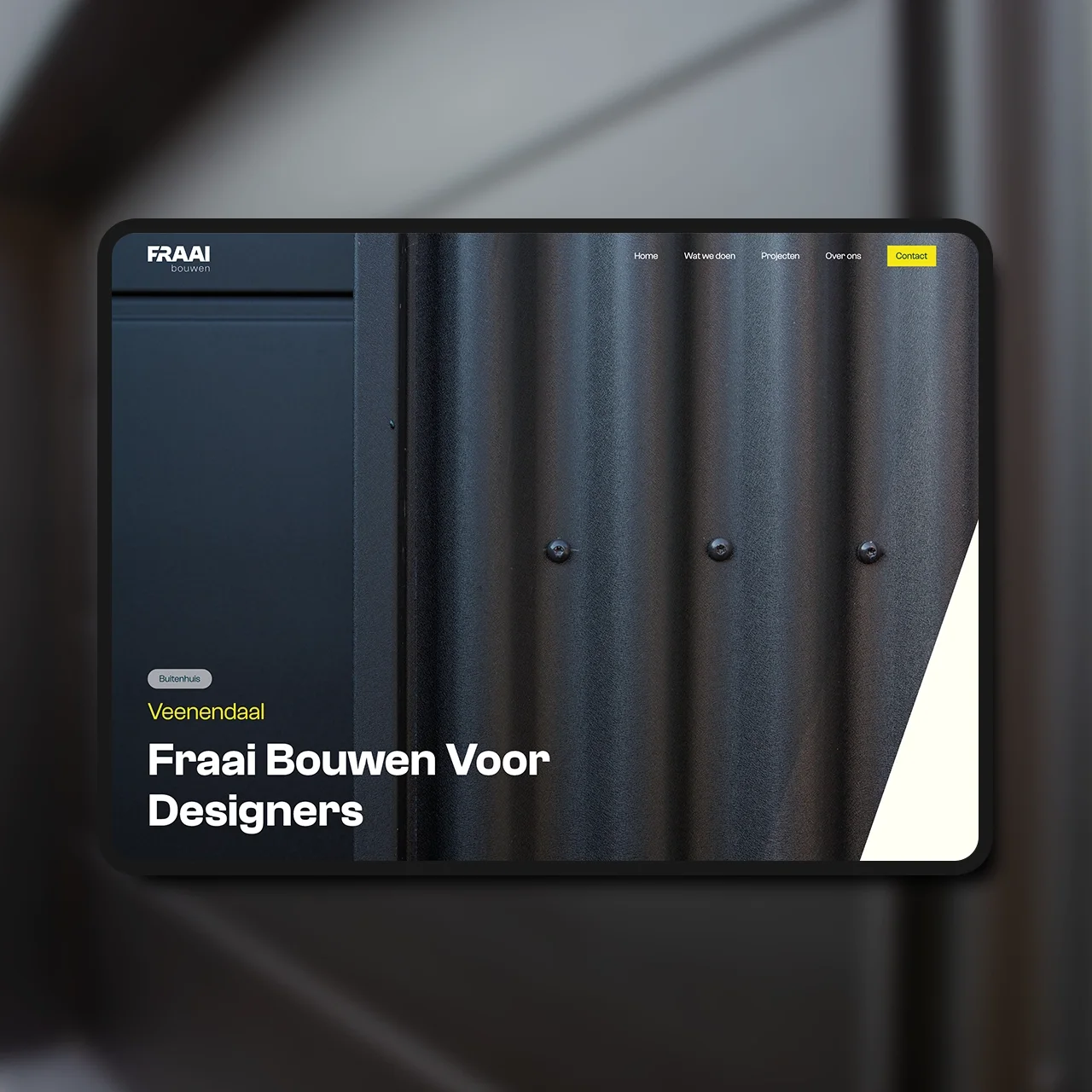 Studio Sterk Staal — Veenendaal-portfolio voor designers
